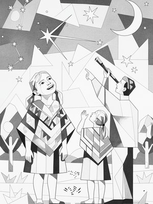 Cubist Painting - B&W