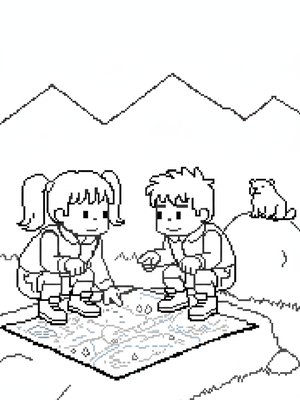 Pixel Art - B&W