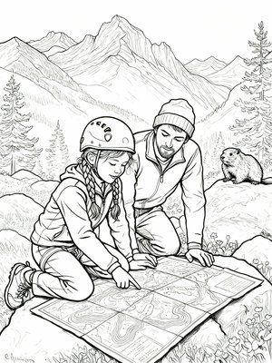 Impressionist Painting - B&W