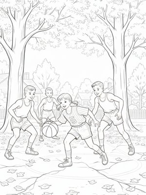 Vintage Storybook - B&W