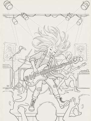 Vintage Storybook - B&W