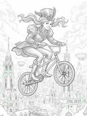 Victorian Illustration - B&W