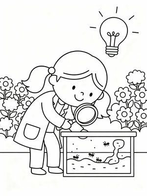 Preschool Simple - B&W