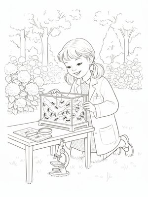 Vintage Storybook - B&W