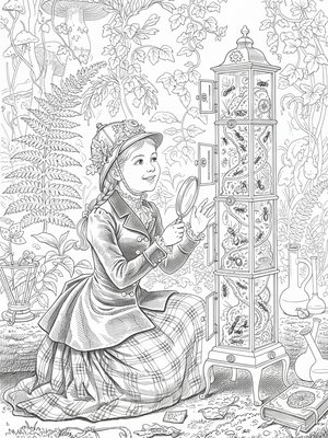 Victorian Illustration - B&W