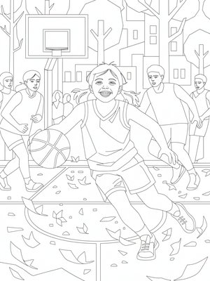 Cubist Painting - B&W