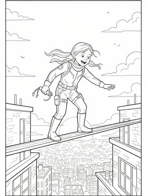 Classic Coloring Book - B&W