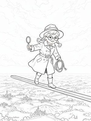 Vintage Storybook - B&W