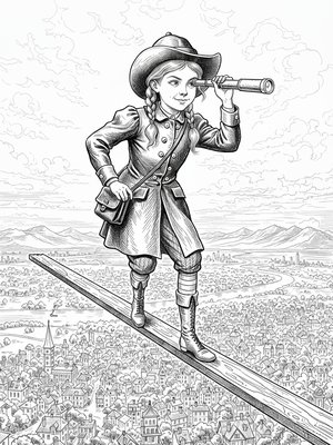 Victorian Illustration - B&W