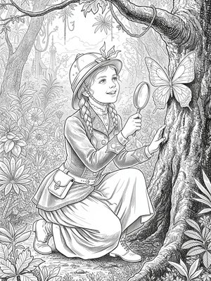 Victorian Illustration - B&W