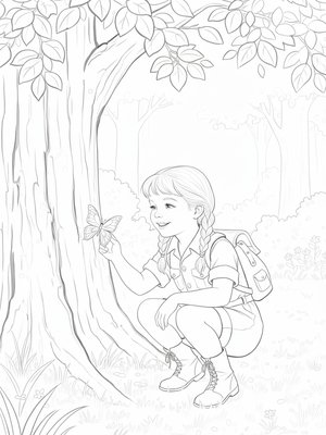 Vintage Storybook - B&W