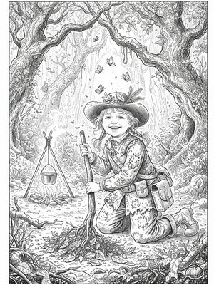 Victorian Illustration - B&W