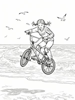 Impressionist Painting - B&W