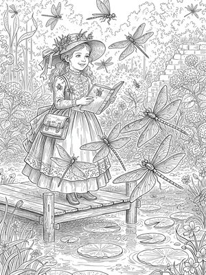 Victorian Illustration - B&W
