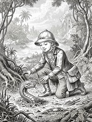 Victorian Illustration - B&W