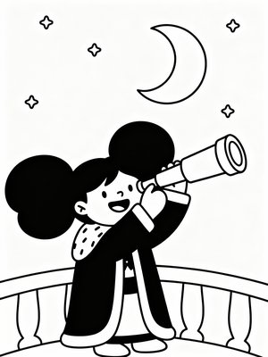 Preschool Simple - B&W