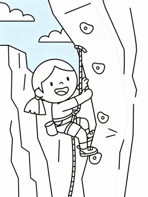 Preschool Simple - B&W