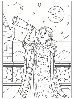 Classic Coloring Book - B&W