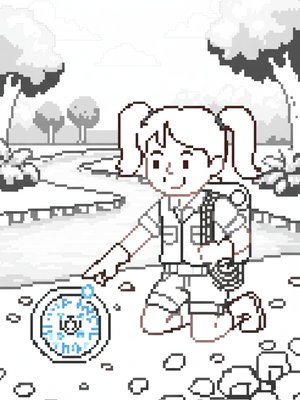 Pixel Art - B&W