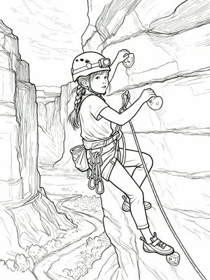 Impressionist Painting - B&W