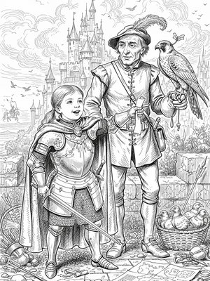 Victorian Illustration - B&W