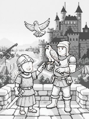 Pixel Art - B&W