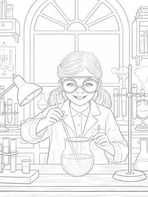 Vintage Storybook - B&W