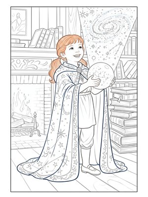 Vintage Storybook - B&W