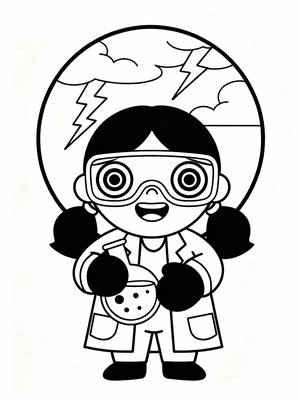 Preschool Simple - B&W