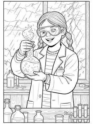 Classic Coloring Book - B&W