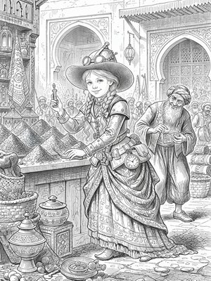 Victorian Illustration - B&W