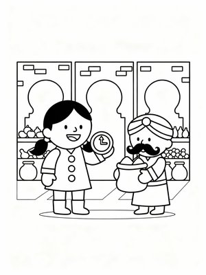 Preschool Simple - B&W