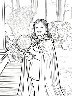 Impressionist Painting - B&W