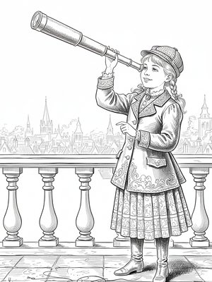 Victorian Illustration - B&W