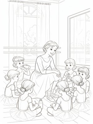 Vintage Storybook - B&W