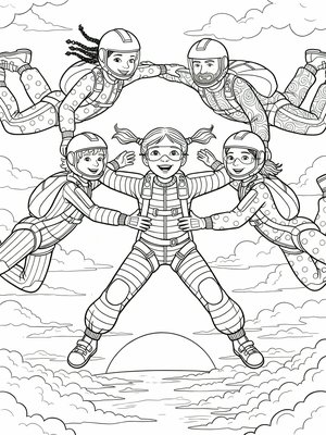 Classic Coloring Book - B&W