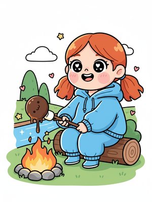 Cooking Over a Campfire