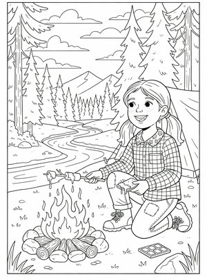 Classic Coloring Book - B&W