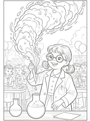 Vintage Storybook - B&W