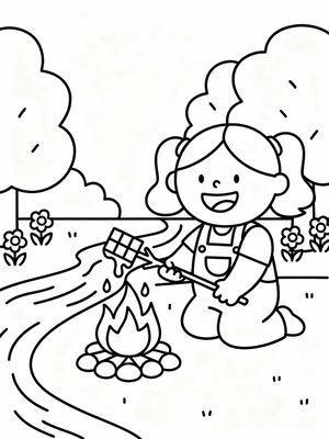 Preschool Simple - B&W