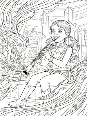 Classic Coloring Book - B&W