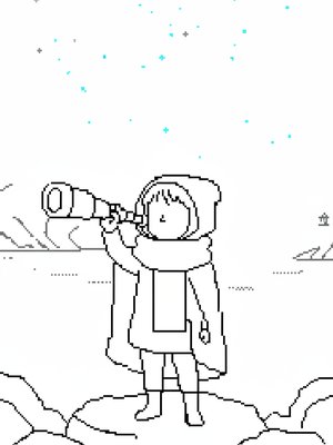 Pixel Art - B&W