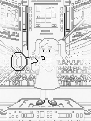 Pixel Art - B&W