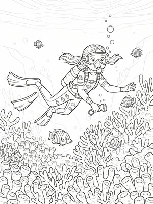 Classic Coloring Book - B&W