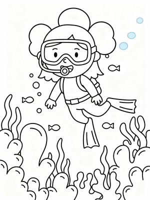 Preschool Simple - B&W