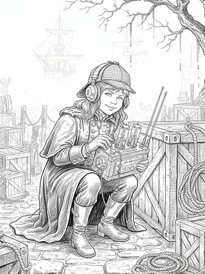 Victorian Illustration - B&W