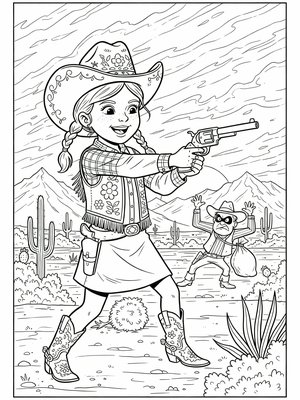 Classic Coloring Book - B&W