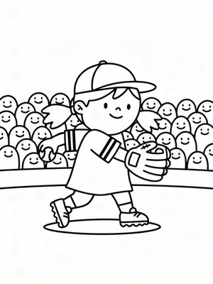 Preschool Simple - B&W