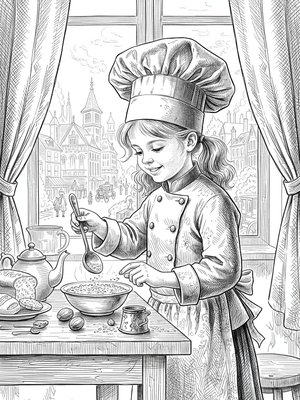 Victorian Illustration - B&W