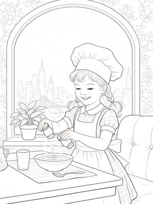 Vintage Storybook - B&W